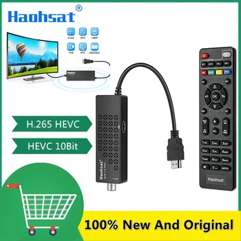 Haohsat H. 265 wi-FI T2PRO italiano Sintonizador DVB-T HD Digital DVB-T2 HEVC Digital de Receber Caixa 8/10Bit