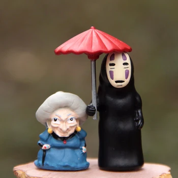 Nenhum Rosto De Homem Yubaba Modelo De Brinquedo De Miyazaki Hayao A Viagem De Chihiro Resina Figura De Ação Boneca Colecionável Brinquedo Para Crianças Paisagem Decoração De Casa