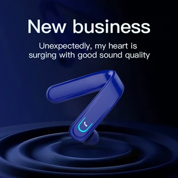 Fone de ouvido Bluetooth Único de Ouvido Estéreo Em-orelha Fones de ouvido Longa Espera de Negócios Fones de ouvido Bluetooth Esportes Fone de ouvido sem Fio para telefones