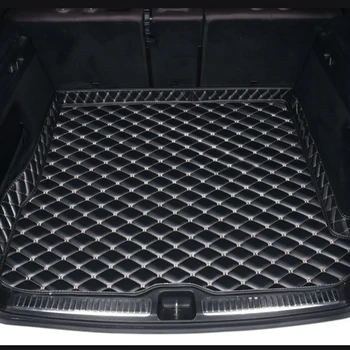Carro personalizado Esteiras Tronco para o Audi Q7 7 Assento 2006-2015 Q7 2016-2022 Acessórios Carro Automático Bens detalhes do interior