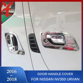 ABS Capa maçaneta da Porta Para a Nissan Urvan Caravana NV350 E26 2016 2017 2018 Acessórios Exterior Placa de Peças