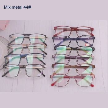 Negócios óculos homem quadros vintage da marca de design redondo e super leve, pequenos quadros ópticos mix de promoção do comércio atacadista feminino gafa