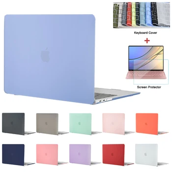 Para Apple Macbook Air 13/15/16 Polegadas/MacBook M1 Chip Ar Pro Retina Tampa do Portátil Para Mac book 2020 Toque da Barra de IDENTIFICAÇÃO de Ar Pro 13.3 Caso