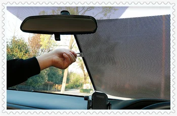 Acessórios para carro pára-sol de isolamento cortina de ventosa, universal para Kia Sportage Sorento Sedona Proceder Optima K900