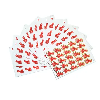 10 set/pack 9 * 12,5 cm mini papel crianças brinquedos adesivos polegares OK adesivos de educadores de infância recompensa adesivos