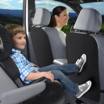 Assento de carro de Volta Capa Protetor para Crianças do Bebê de Anti Lama, Sujeira Auto Tampa de Assento Anti Kick Pad Mat Tampa do Assento de Carro de Sacos de Armazenamento