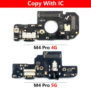 USB Dock Carregador de Carga Conector de Porta Flex Cabo Para Redmi Nota 11 5G centro de carga Para Xiaomi Poco M4 Pro 4G 5G