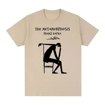 Franz Kafka A Metamorfose Vintage T-shirt Clássica de Algodão Homens T-shirt Nova Tee Tshirt Mulheres Tops