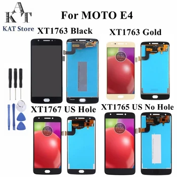Tela de LCD de Substituição Para Motorola Moto E4 XT1763 XT1764 XT1765 XT1766 XT1767 XT1768 Testado Visualização de Montagem de peças de Reposição