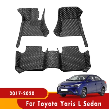 Tapetes Para Toyota Yaris L Limousine 2020 2019 2018 2017 Carro Tapetes Auto Interiores Acessórios Cobre O Estilo De Tapetes De Protecção De