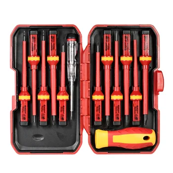 1000V mão de ferramentas ferramenta multi-usos Isolados Conjunto de chaves de fenda + Magnético de Fenda Phillips Pozidriv Torx eletricista ferramentas