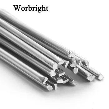 Worbright Soldagem de Alumínio Varas de Fácil Derreter o Arame Tubular Brasagem de Alumínio Haste de Solda Solda de Alumínio, Não há Necessidade de Pó