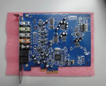 Original desmontar,Criativo SB1040 Sound Blaster X-Fi Xtreme Audio PCI-E da Placa de Som,trabalhando 100% bom