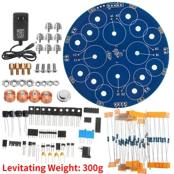 150g/300g Inteligente de Levitação Magnética DIY Kits de Suspensão Magnética Creative kit eletrônico DC12V 2A