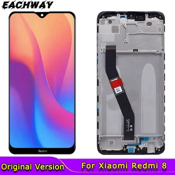 Nova Tela para o Xiaomi Redmi 8 LCD Redmi 8A Display Touch Screen Digitalizador Assembly Com Moldura Para Redmi8 Tela LCD de Substituição