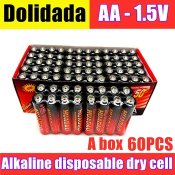 Descartáveis Huadao seca alcalina de bateria AA de 1,5 V pilhas, adequado para a câmera, calculadora, relógio despertador, mouse, controlo remoto