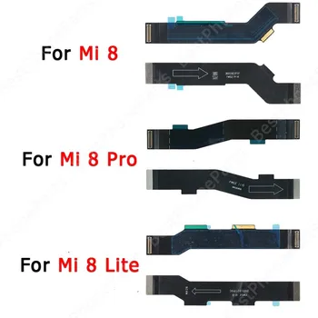 Para Xiaomi Mi 8 Pro Mi8 Lite Cabo Do Cabo Flexível Do Conector Da Placa Principal Placa-Mãe Nova Original De Reparação De Placa-Mãe Fita De Peças De Reposição