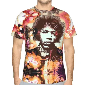 Jimi Hendrix E Jogar Travesseiro T-shirt Bonito dos Homens T-Shirt de Impressão R249 Nerd Tees Tops Tamanho Europeu
