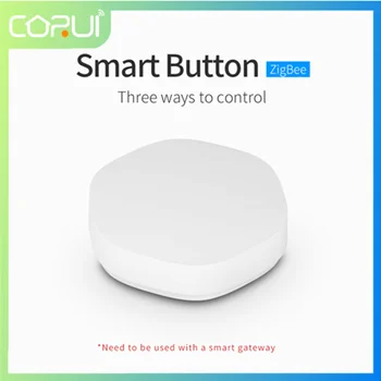 CORUI Tuya Zigbee Smart Switch sem Fio de Controlo Multi-cena Ligação Inteligente Interruptor de Controle Remoto Vida Inteligente Casa Inteligente do Gadget