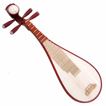 Chinês Instrumentos Musicais Tradicionais Alaúde Pipa Nacional de Instrumentos de corda Pi Pa Adultos Jogando 102Cm Platane de Madeira com Saco