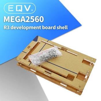 Gabinete Transparente Brilho Caixa de Acrílico Compatível para o arduino Mega 2560 R3 Caso