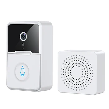 Campainha sem fio wi-Fi Bluetooth Câmera HD de Segurança, Campainha de Visão Noturna Intercomunicador de Vídeo Monitor em Casa, o Telefone da Porta de Voz Alterar
