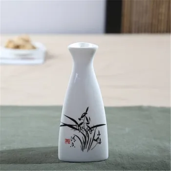 Saquê Japonês Pote De Cerâmica Criativa De Vinho Do Conjunto Inicial De Isolamento De Vinho De Vidro Cerâmica Amor De Vinho Branco Pote Office Copos De Presentes