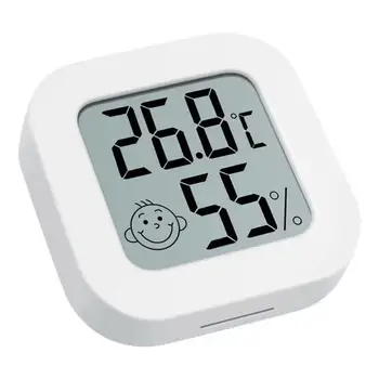 Higrômetro Termômetro Digital Em Graus Celsius/Fahrenheit Thermohygrometer Mini Termômetro Emocional De Temperatura E Umidade Ferramenta