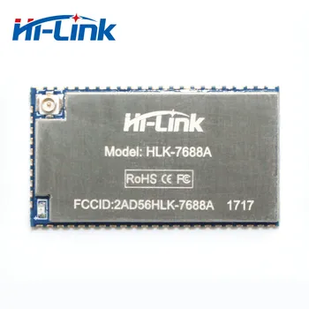 1pcs HLK-7688A Módulo MT7688AN Chip Suporta a Linux/OpenWrt Dispositivos Inteligentes e Serviços em Nuvem, Aplicativos MT7688AN módulo router