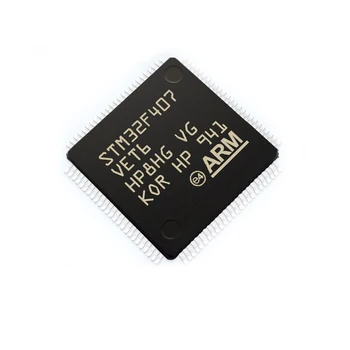 STM32F407VET6 STM32F407VGT6 STM32F407ZET6 STM32F407ZGT6 STM32F407IGT6 STM32F407IET6 STM32F407 Novo original chip ic Em stock