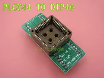1pcs PLCC44 - DIP40 PLCC44 para DIP40 EZ Programador Adaptador de Soquete IC Teste de Soquete