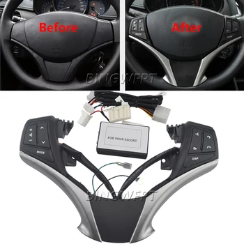 Brandnew de Áudio Bluetooth, Volante Interruptor de Ajuste Para Toyota Yaris Vios 2013-2016 84250-0D120 84250-0D120-E0 Acessórios do Carro