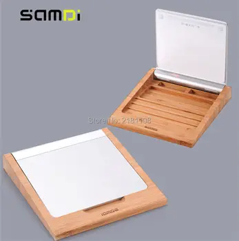 SAMDI de Bambu Titular Dock Suporte para Bluetooth sem Fio Magic Trackpad