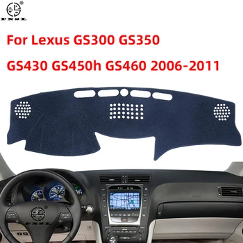 Lexus GS GS300 GS430 GS450h GS350 GS460 2006~2011 F Sport 300 430 Tampa do Painel de controle Pat painel de Bordo Tapete de Carpete Dashmat-Sol