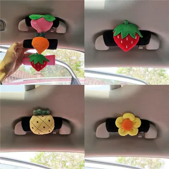 Maçaneta da Tampa de Cobertura do Telhado de desenhos animados Frutas maçaneta da Porta da Decoração Geral, as Mulheres do Interior Montar Acessórios do Carro