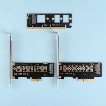 1Set M. 2 NVMe SSD NGFF Para PCIE X16 Adaptador Tecla M Placa de Interface de Suporte a PCI-e e PCI Express 3.0 2230-2280 Tamanho M. 2 M2 Adaptador Pcie