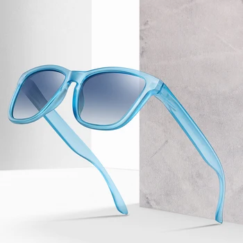 Nova Marca de Design de Óculos Polarizados Homens Mulheres sexo Masculino Condução Retro Praça de Óculos de Sol sonnenbrille UV400