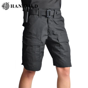 HAN SELVAGEM Tático Shorts Homens de Camuflagem Curto Calças de Combate Militar Shorts Exército Calças Cargo Casual Multi-Bolsos Trabalho Streetwear