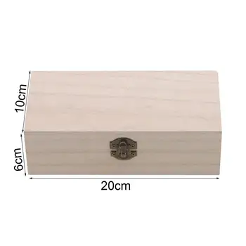 Multifuncional Colar de Moda Ornamentais Caixa de Jóias de Madeira, Caixa do Trinket de Grande Capacidade para a Tabela