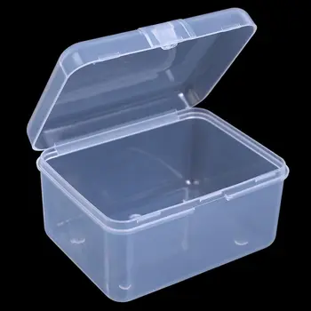 8.2*6.2*4.7 cm Embalagem Caixa de Chip Caixa de Armazenamento de Plástico Transparente PP Material Caixa 1Pc