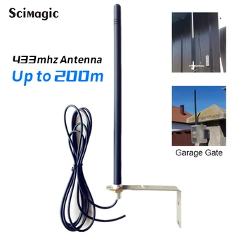 Antena externa para Aparelhos Porta Porta de Garagem para 433.92 MHZ Garagem remoto 433 mhzSignal antena