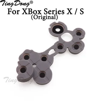 3pcs Original Para Xbox Série X/S de Console de Borracha Condutora Botão Para XBOX UMA Série S/a X de Borracha o D-pad Botões de Borracha
