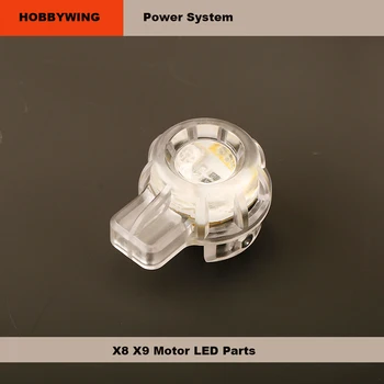 Hobbywing X6 X8 X9 de Energia LED de Sistema Agrícola dos Drones Motor da Placa da Luz de 1pcs