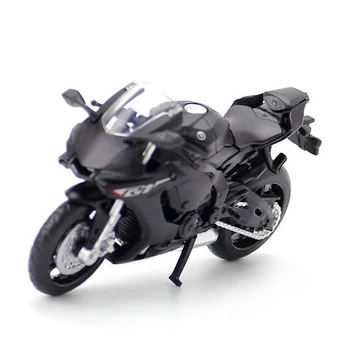 1:18 Escala de Motocicleta Modelo Yamaha YZF-R1 Super Corrida Fundido Brinquedo Moto Coleção Educacional Presente Para as Crianças B08