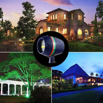 Exterior Impermeável De Plástico De Luz Laser De Cor Pode Ser Ligado, O Vermelho E O Verde Podem Ser Usados No Hotel Fonte De Jardim Gramado
