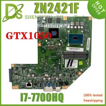 KEFU ZN2421F placa-mãe Para ASUS Zen AIO ZN242IF ZN2421 All-in-One Desktop placa-Mãe do PC I7-7700HQ GTX1050 Teste de 100% OK