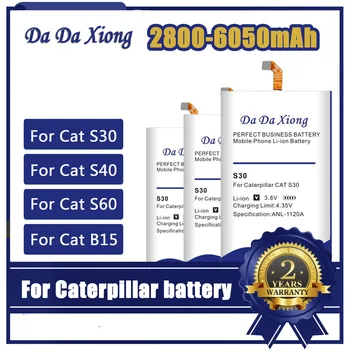 Bateria de alta Capacidade Para a Caterpillar CAT S30 S40 Bateria 458002-S40 S60 APP-12F-F57571-CGX-111For B15 B15Q Telefone Ferramentas Gratuitas