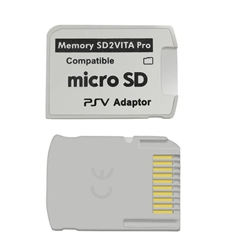 1PCS 5PCS/Monte V5.0 SD2Vita 5.0 para PSVita PSV 1000 2000 Cartão de Memória TF Slot para Cartão Micro SD Adaptador