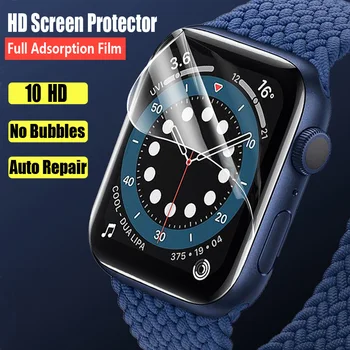 Filme em HD Para Apple Relógio Protetor de Tela 44mm 40mm 42mm 38mm (Não de Vidro temperado) iWatch Protetor Apple assistir series 3 4 5 6 se