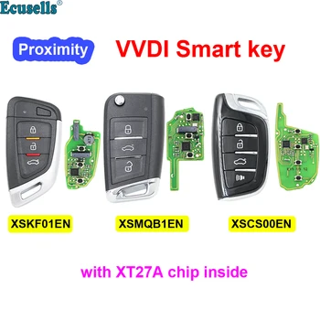 XHORSE VVDI controles Remotos Universais Chave Inteligente com a Proximidade Função PN: XSKF01EN/XSMQB1EN/XSCS00EN Versão em inglês